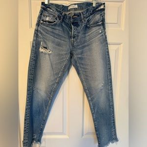 Moussy Vintage Straight Leg Jeans